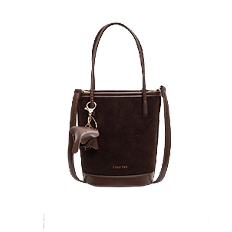 Сумка-ведро Модная женская сумка Универсальная модная сумка-мессенджер Ретро наплечная сумка Ручная кладь