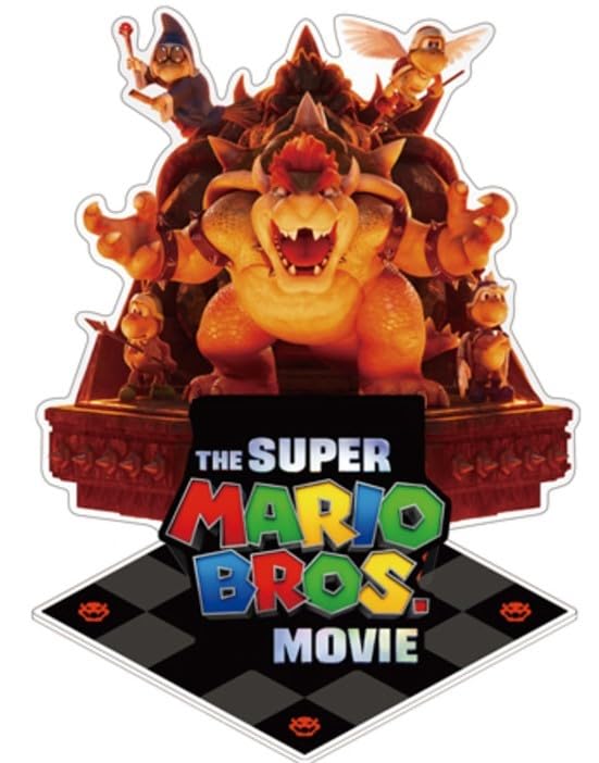 Акриловый стенд Марио Боузер Super Mario театральный лимитированный официальный мерч «Братья». Фильм"