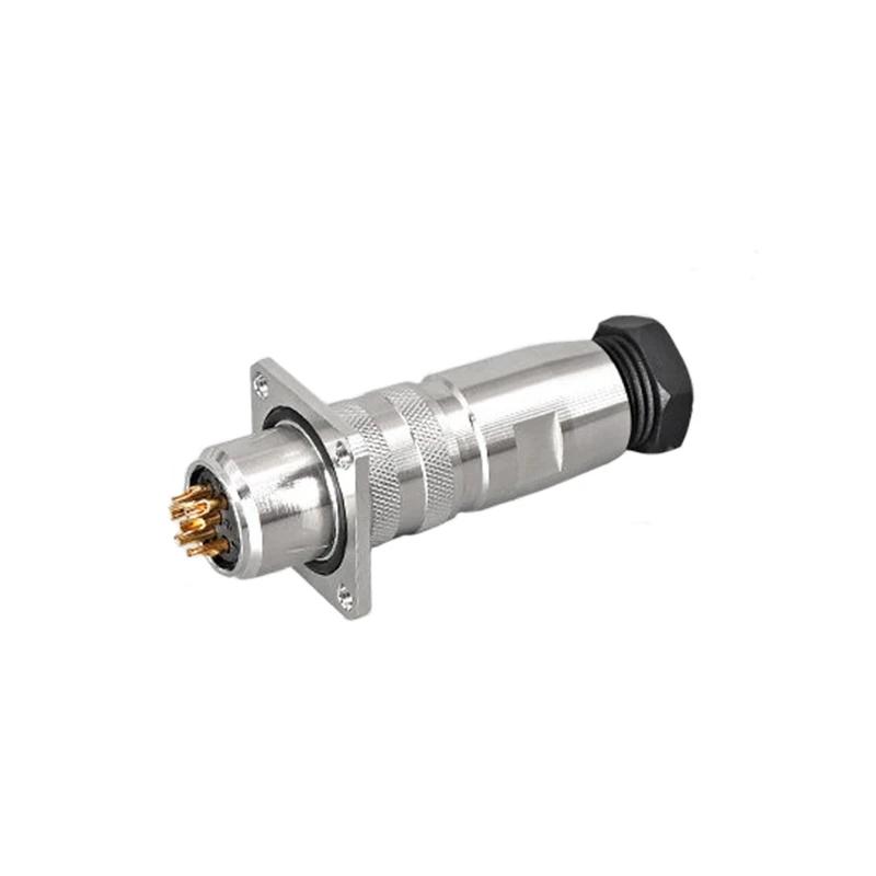 5/10 шт. IP67 M16 Круглый разъем C091 Водонепроницаемый 2 3 4 5 6 7 8 12 14 16 Контактный Авиационный штекер Металлическое экранирование Штекерные разъемы