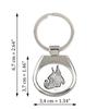 Boxer, German Boxer I - Keychain with a Dog, Keychain with a Print, Personalized Pendant from the Art-Dog Brand