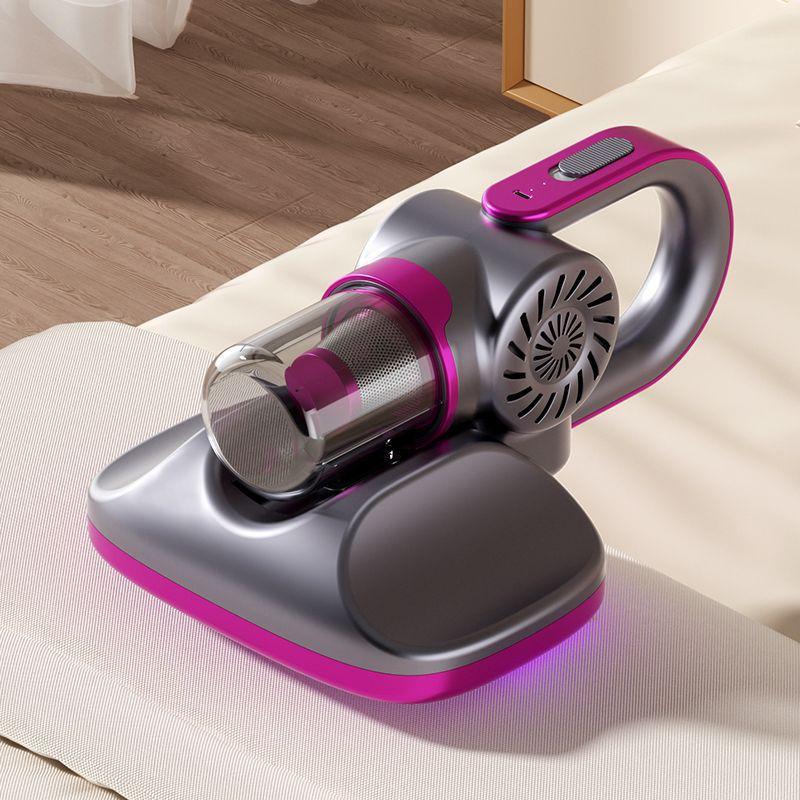 Беспроводной ручной пылесос и очиститель от клещей с функцией влажной уборки и синей световой стерилизацией