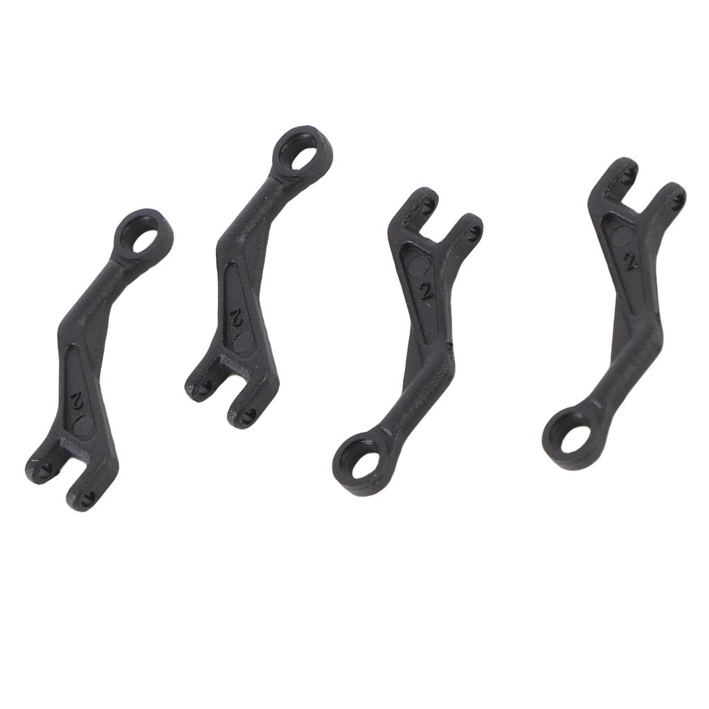 4PCS RC Helicopter Connecting Rod Set Plastic Replacement Parts Linkage Rods for Wltoys K124 K170