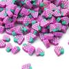 30шт бусины ручной работы из полимерной глины фруктовой серии для изготовления ювелирных изделий