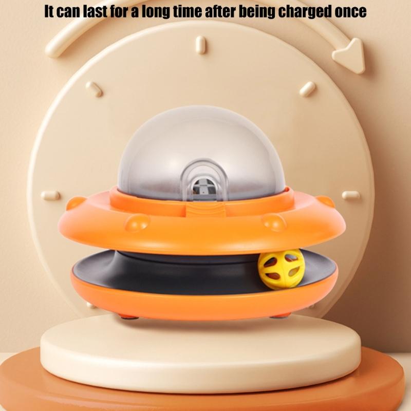 Автоматический диспенсер лакомств для кошек, интерактивная игрушка-медленная кормушка с технологией датчиков движения для активных кошек