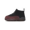 Черные детские кроссовки A Ma Maniére x Air 12 Retro SP TD Burgundy-Crush FB2687-001