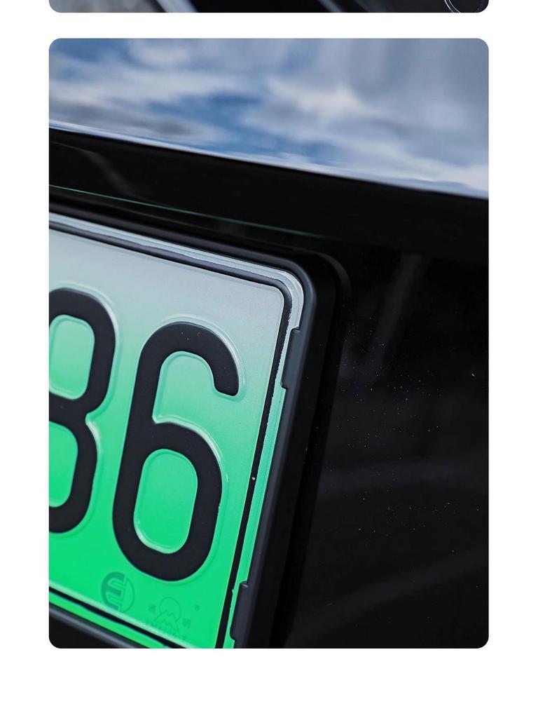 Tesla Model 3/Y License Plate Frame - New Version, Full Protection Holder