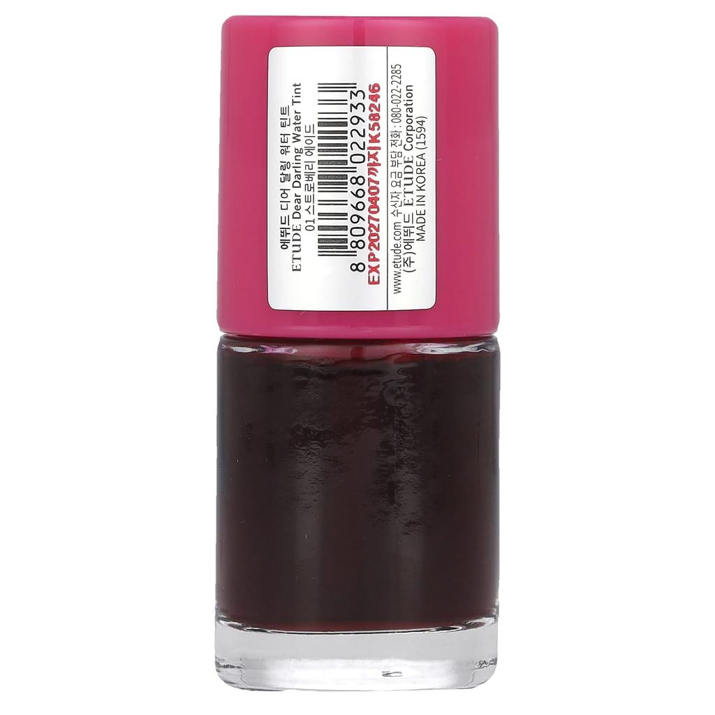 Etude Дорогая, краситель на водной основе, клубничный сок, 9 г