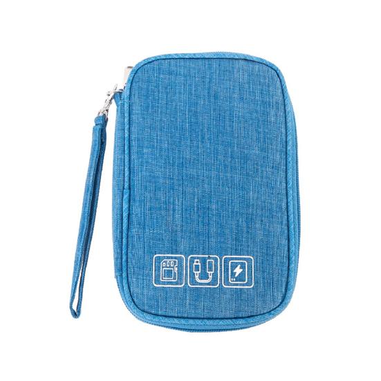 Водонепроницаемая сумка-органайзер для кабеля, недеформируемая сумка для хранения шнура из полиэстера, аксессуары для электроники