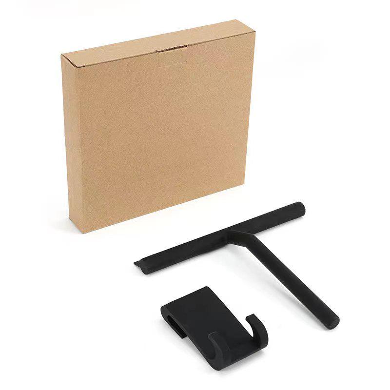 Silicone Bathroom & Car Squeegee with Hook for Glass and Countertops