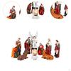 11 предметов рождественских вертепов, набор статуэток с изображением рождения Иисуса, настольное украшение