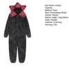 Winter Unisex Carnivorous Flower Onesie Pajamas Flannel One Piece Sleepwear Long Sleeve Hooded Christmas Pjs
