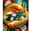 Рамка для рисования по номерам, рыбы, животные, акриловая картина по номерам для взрослых, персонализированные подарки, домашний декор 40x50