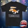 Футболка Tennessee Volunteers ЧЕРНАЯ с коротким рукавом Все размеры от S до 5Xl JJ4690