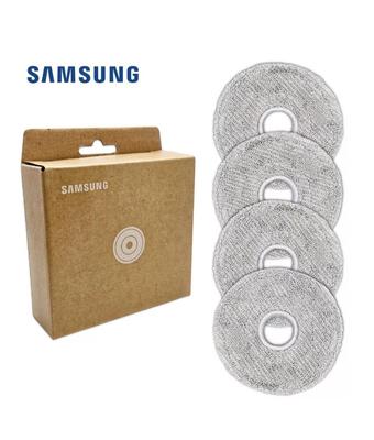 Samsung Оригинальная насадка для швабры-подметальщика, 4 шт.(ВР7МД9*) Для робота-пылесоса Jet Bot с ИИ и паром