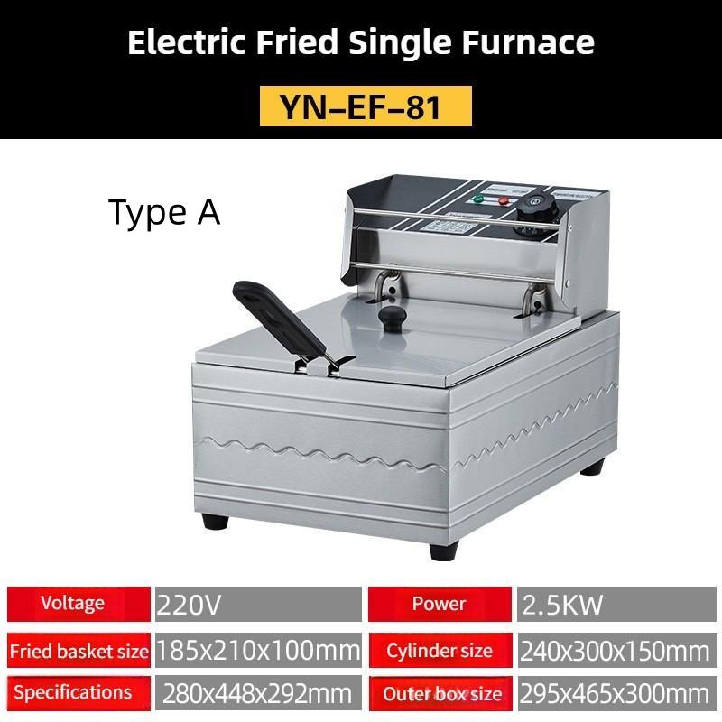 Электрическая фритюрница большой емкости для коммерческого использования, настольная, многофункциональная, для жарки во фритюре, интеллектуальная, с поддержанием постоянной температуры, аппарат для картофеля фри