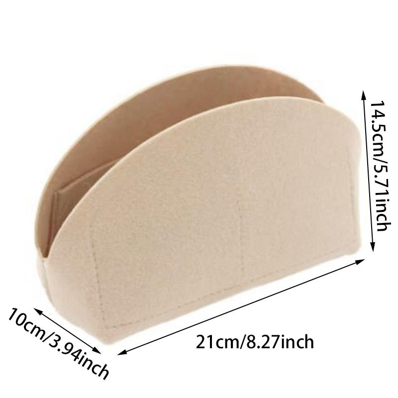 High-quality Felt Felt Insert Bag Bag Support Organization Internal Bag Storage Portable Purse Liner