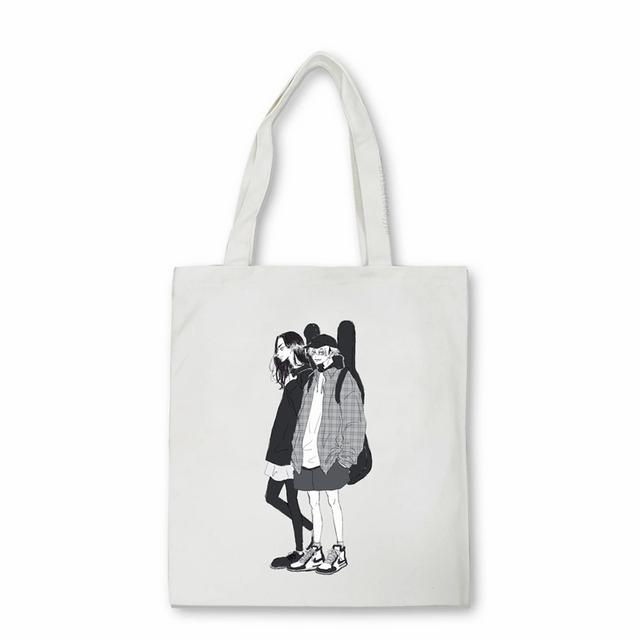 Аниме Токио Мстители Большая Сумка Холст Сумка На Ремне Эко Хип-Хоп Сумка Для Покупок Женская Сумка-тоут Harajuku Сумка-шоппер Женские Сумки
