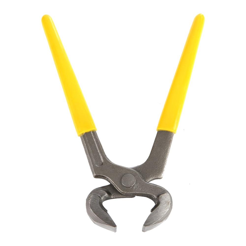 Carbon Steel Fastener Remover Pliers Plastic Grip Hoof Nipper Trimmer Farrier Tools Woodworking