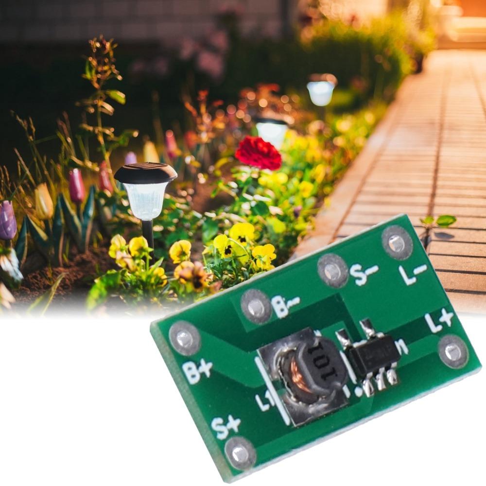10PCS Lightweight Solar Lamp Circuit Board Durable Solar Lamp Controller Module Landscape Lights