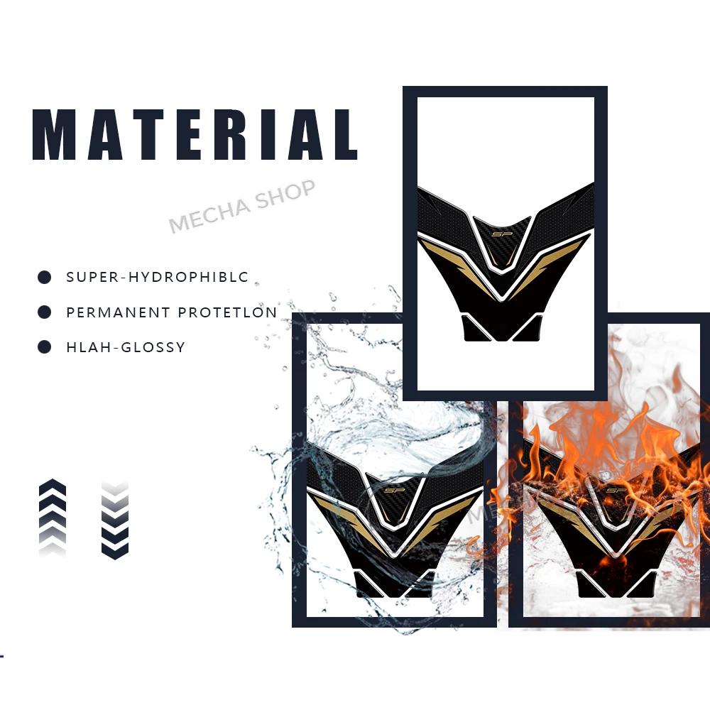 For Hornet Cb1000 SP 2025 Tank Pad 3D Resin Sticker Protection Kit Accessories