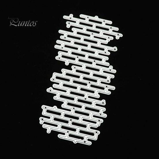 Card Background Grids Scrapbooking Cutting Die Embossing Stencil Album Decor