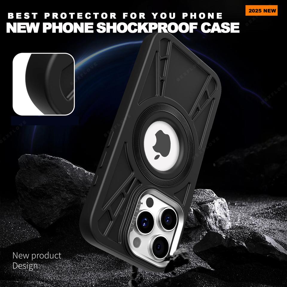 Magnetic Phone Case For For Iphone 16E 1 14 13 12 11 16 17 Pro Max Air 14 1 16 Plus Silicone Protector Shockproof Cover