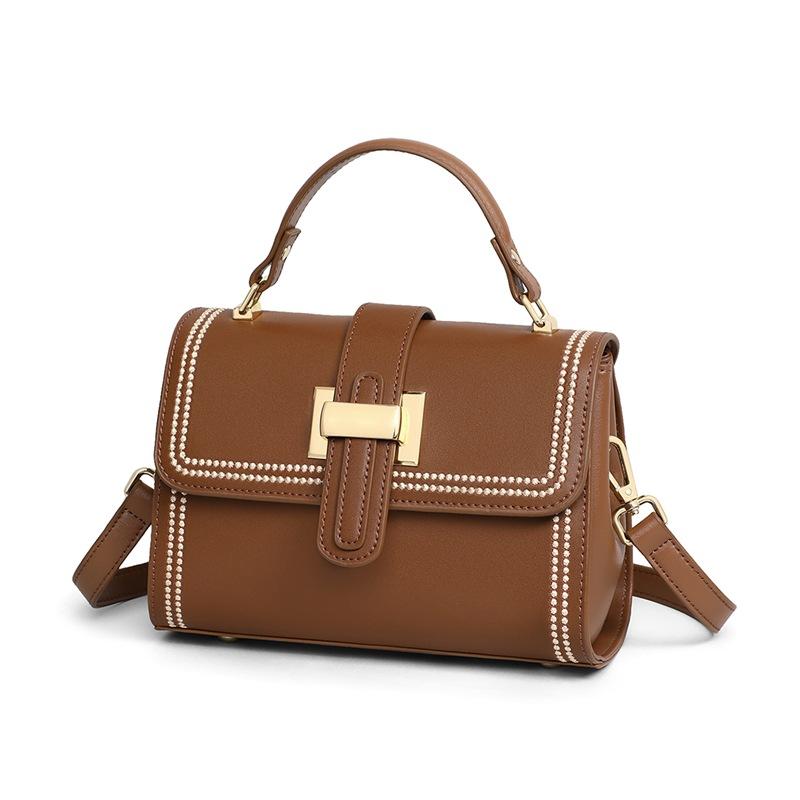 New Crossbody Bag Women's Leather Handbag High-end Single-shoulder Bag