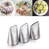 Кондитерские насадки Нержавеющая сталь Форма для выпечки Насадки для айсинга Насадки для крема Инструмент для мороженого Насадка-цветок
