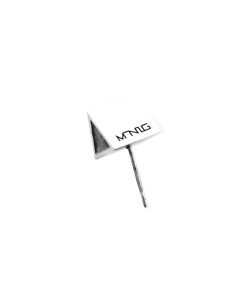 Серьги Manig Triangle Sb Серебряные