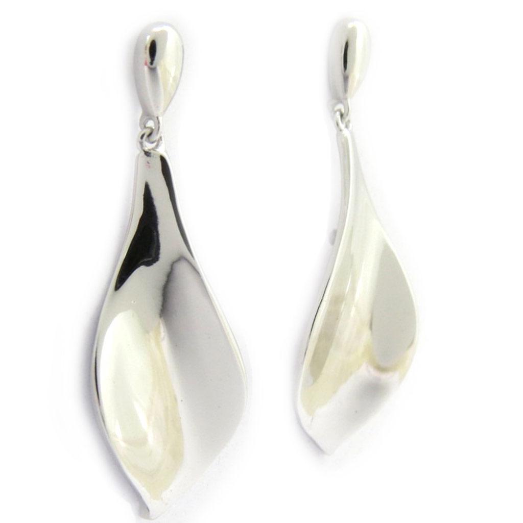 Les Trésors De Lily [L7468] - Silver 'Choréographie' Silver Earrings (rhodium-plated) - 32x11 Mm