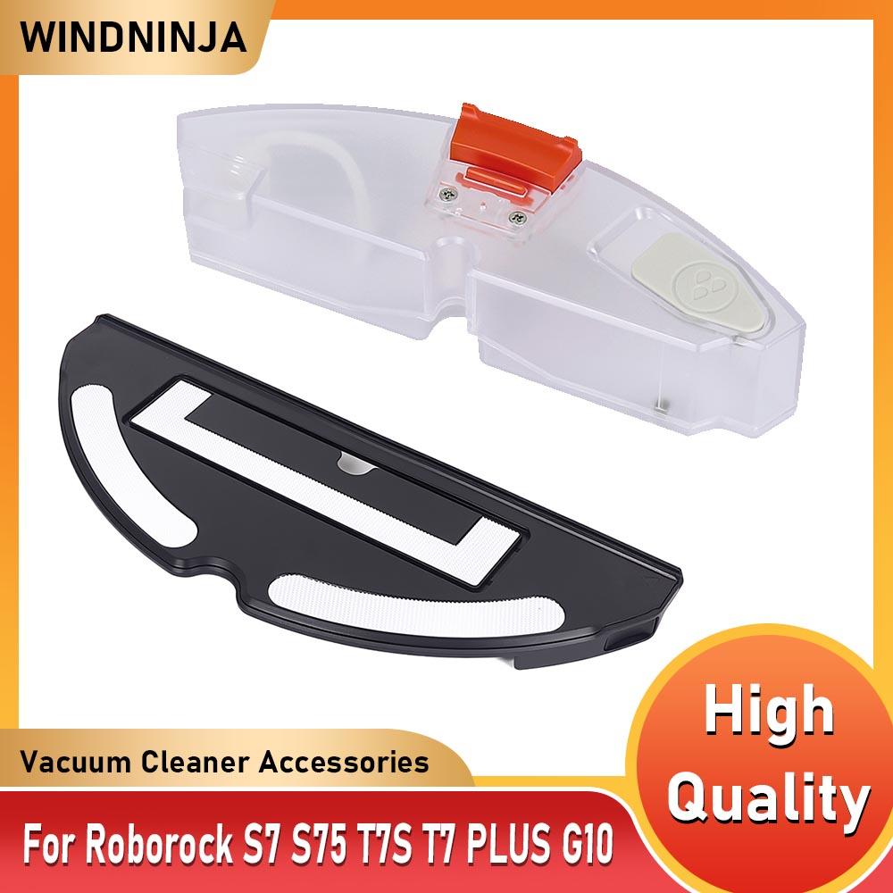 Replacement Mop Bracket and Water Tank Compatible For Roborock S7 S75 T7S T7 PLUS G10 Robot Vacuum Cleaner Accessories