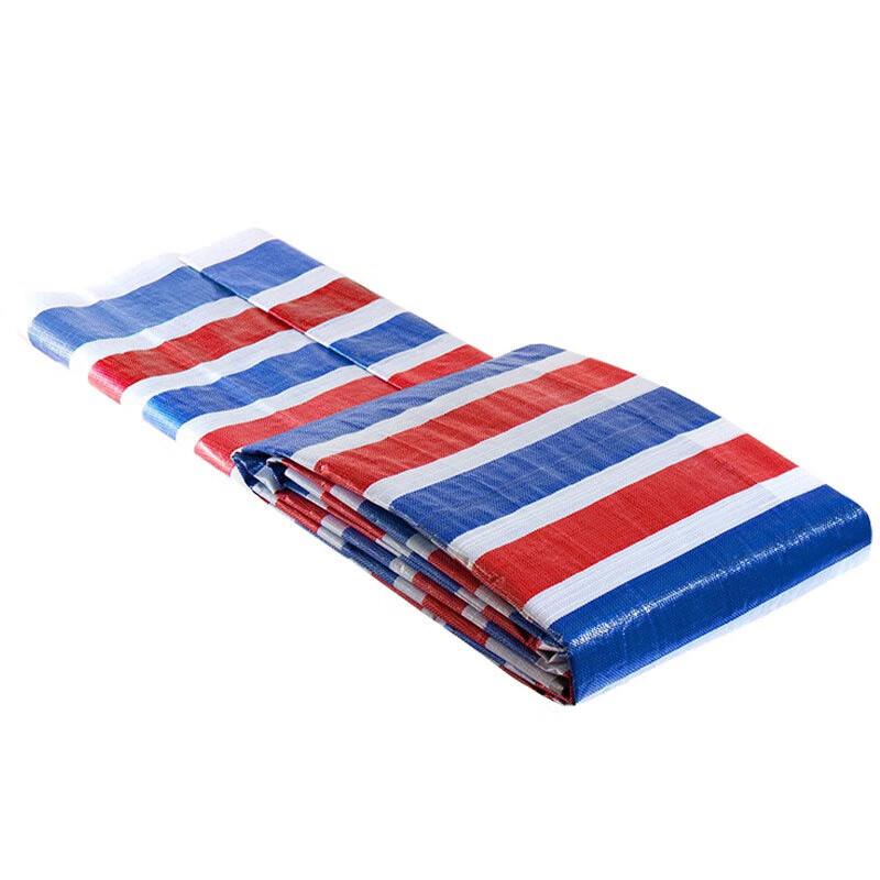 Striped Waterproof Heavy-Duty Tarpaulin
