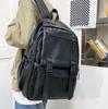Ретро повседневный рюкзак большой емкости новый мужской дорожный рюкзак мягкая кожаный деловой компьютерный школьный портфель