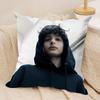 Actor FFinn WWolfhard Cushion Cover Silky Short Plush Invisible Zipper Dustproof Sofa Pillow Case for Home Decor