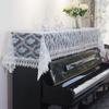European Cloth Piano Cover Towel Home Kitchen Counter Decorations Lace Bench Chair Tablecloth Living Room Tv Dust Covers