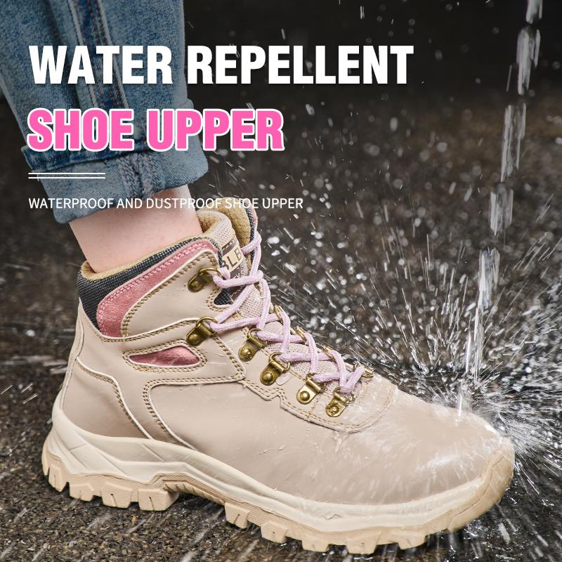 Women's Safety Shoes Steel Toe Puncture-Proof Work Shoes Non-Slip Lightweight Shoes Anti-smash Shoes for Warehouse & Logistic