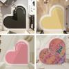 Домашний коврик для ванной комнаты Love Мягкий коврик из диатомовой грязи Впитывающий коврик Нескользящий Быстросохнущий Коврик для ванной комнаты Коврик для входа в ванную комнату