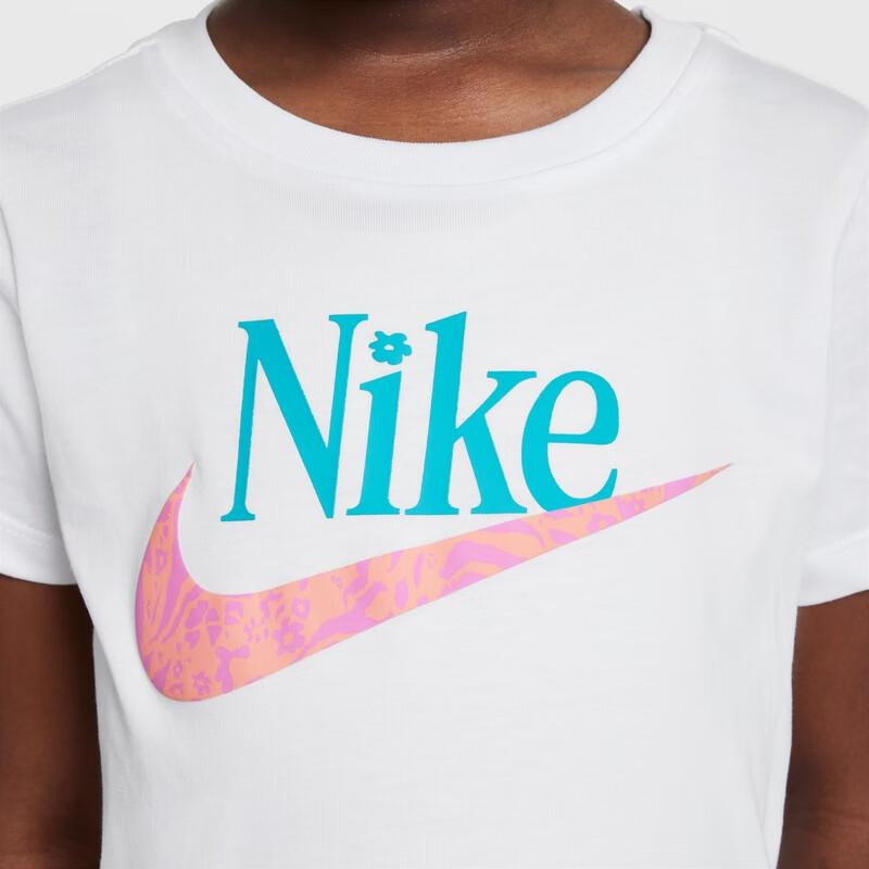 Nike T Shirt FUTURA WILDFLOWER 100 White Infant And Toddler II2411-100