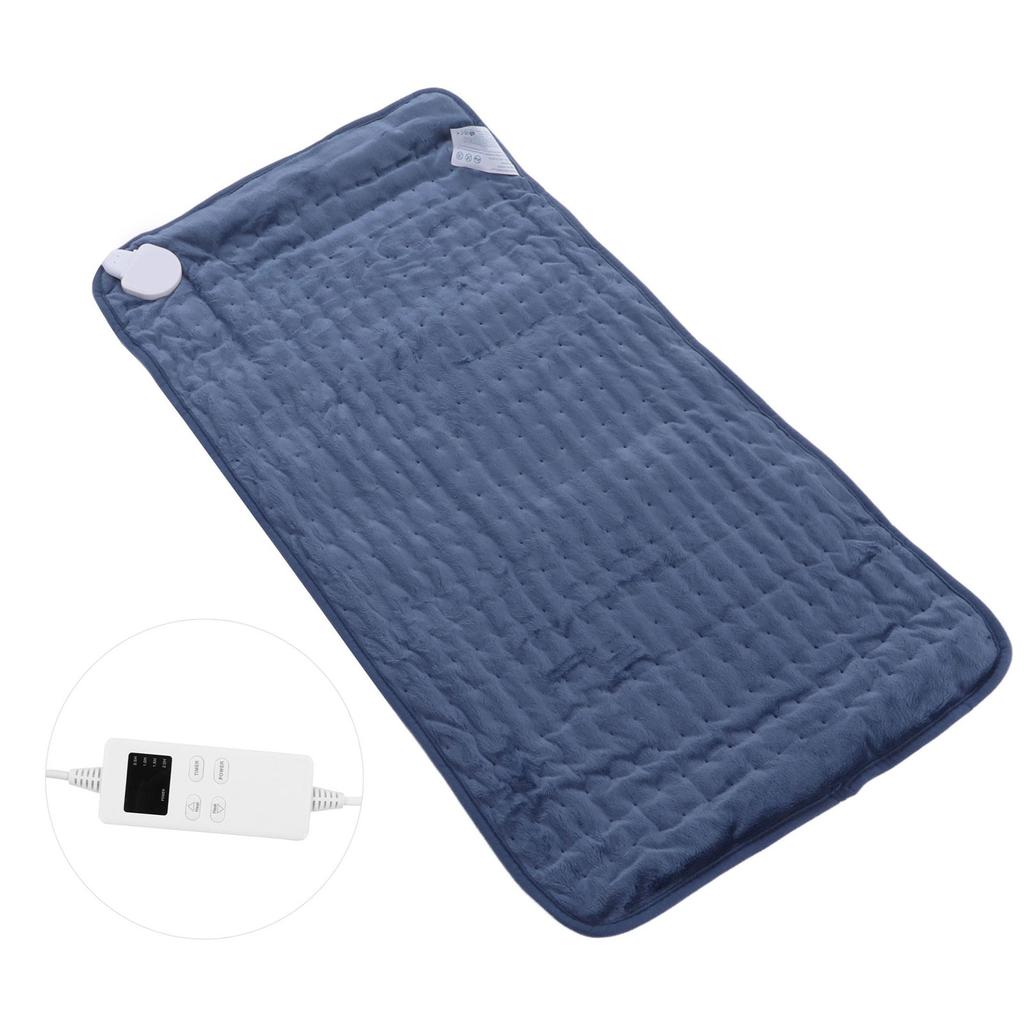 Winter Electric Heating Pad Blanket 6 Heating Settings for Cramps Back Neck Shoulder Pain Relief
