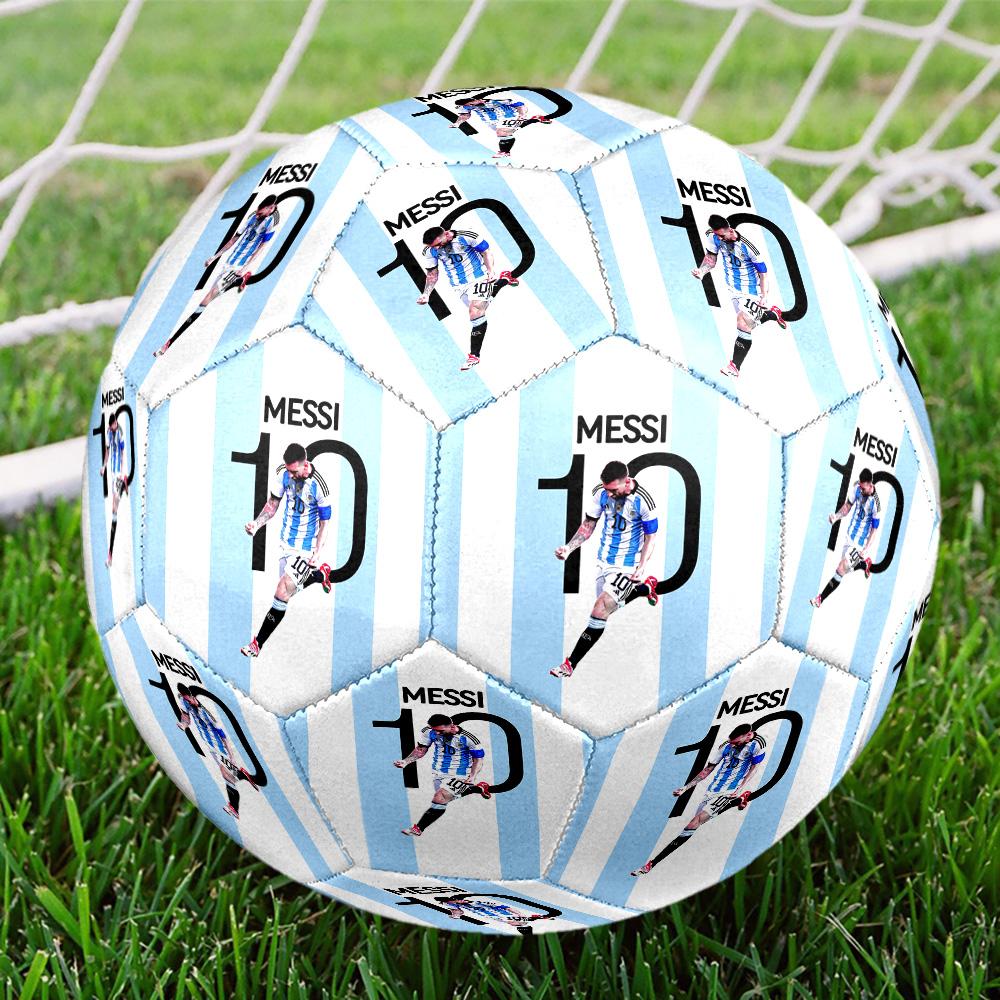 Lionel Messi Size 5 Football Machine Sewn Indooroutdoor Universal Football Surprise Collection Gift Distinctive Home Decor And Party Gift