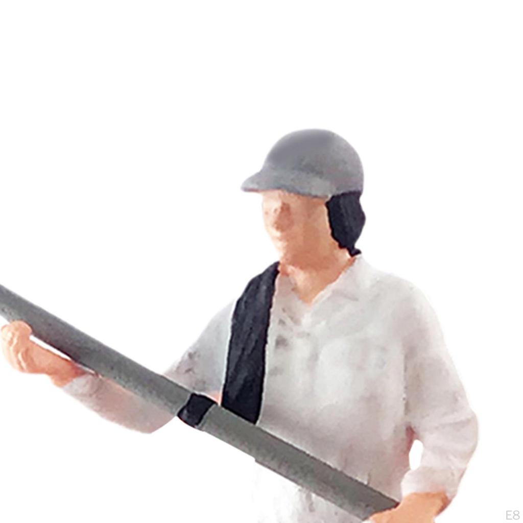 1/64 Трансляционная фигурка, окрашенные фигурки, живая сцена для диорам, коллекции, набор для строительства, архитектура