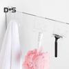 3 шт. акриловых крючков для душевой двери, высокая прочность, прочная несущая способность, простая установка, вешалка для полотенец, крючки для ванной комнаты