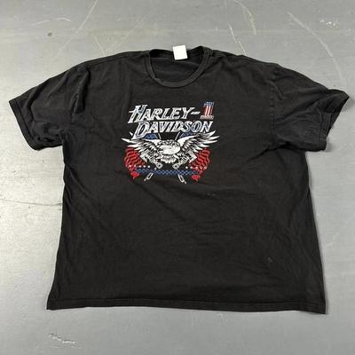 Мужская футболка с графическим принтом Harley Davidson в стиле Y2K, футболка, размер 4XL