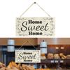 Wood Hotel Bulletin Board Sweet Home Sign Door Plate Durable Door Sign  Office