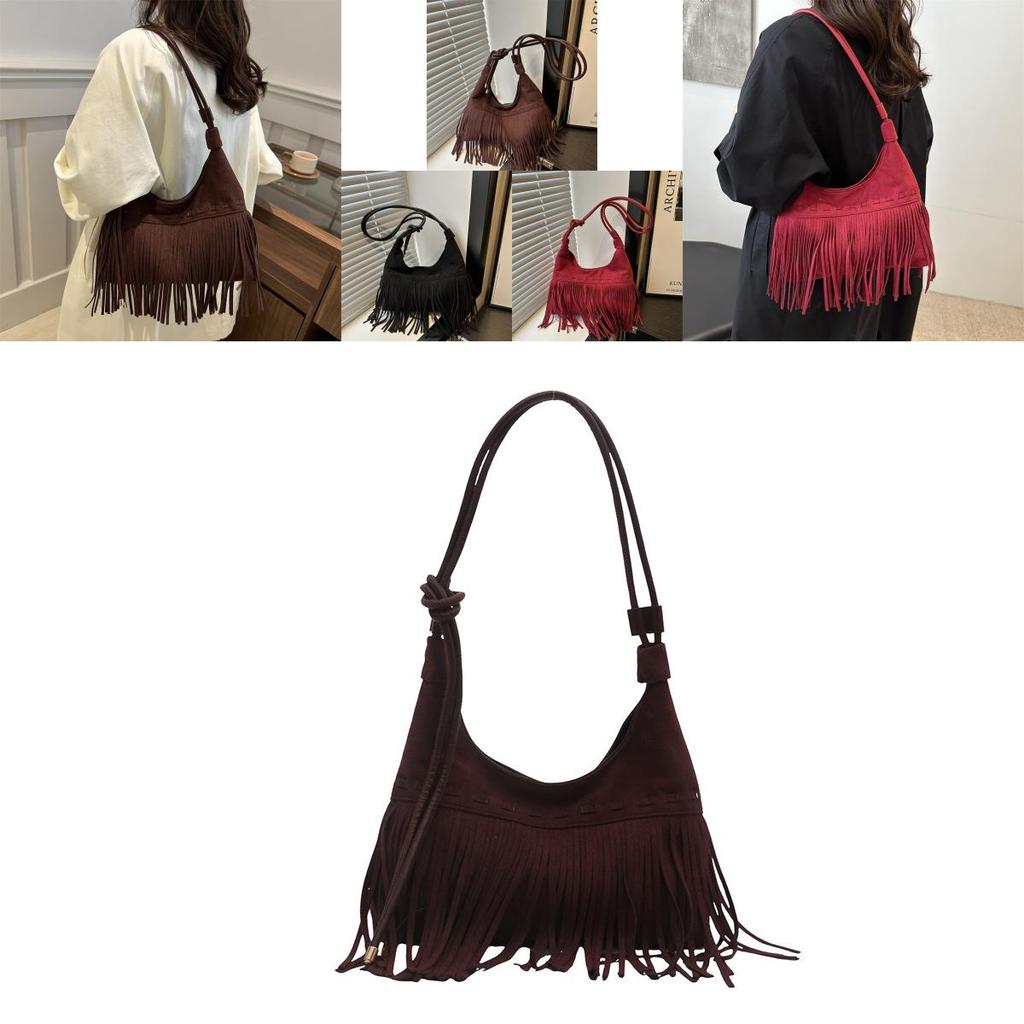 Vintage Leather Tote Bag With Topstitched Design For Business And Daily Use