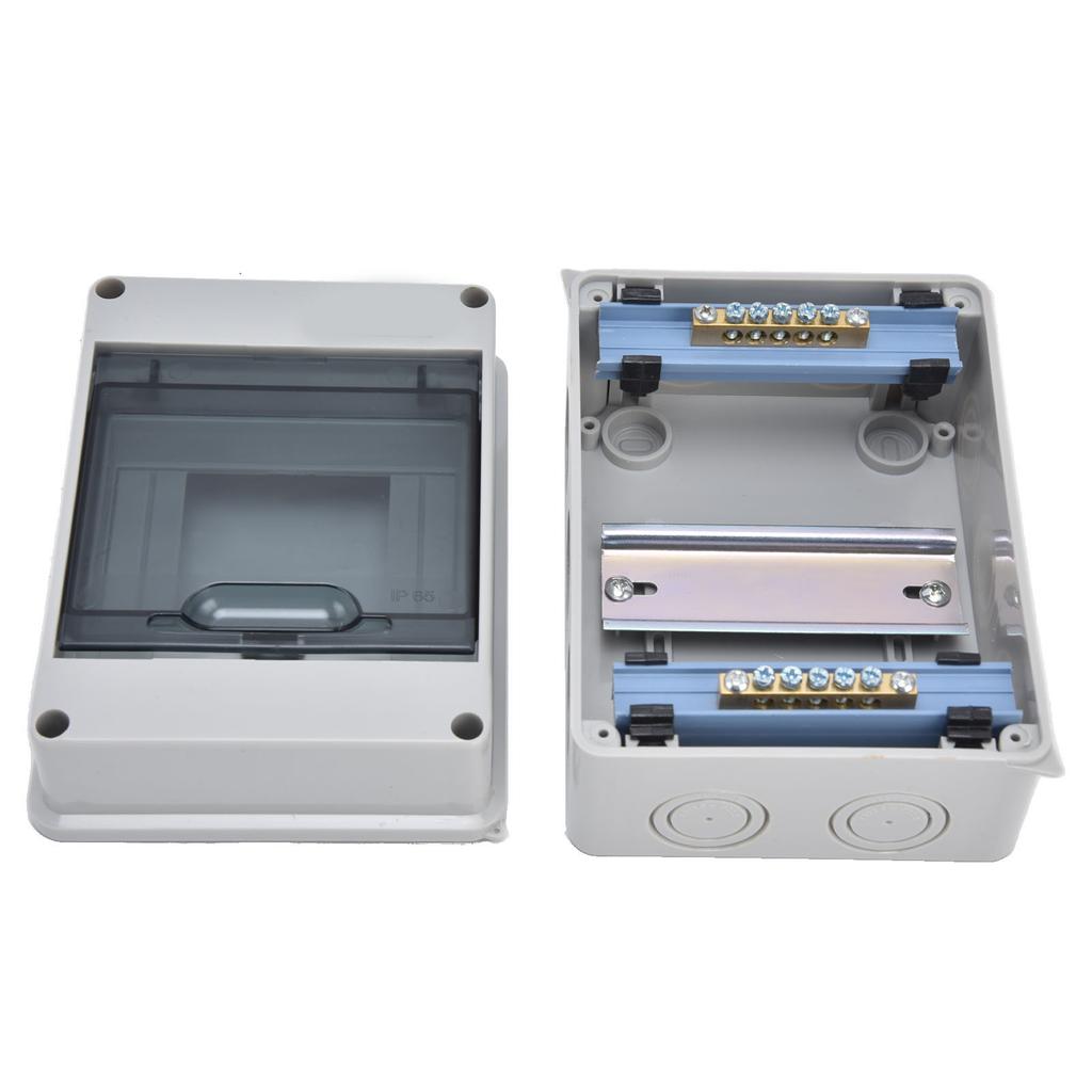 Распределительная коробка 5-канальная водонепроницаемая пластиковая распределительная коробка прозрачная крышка для наружного применения