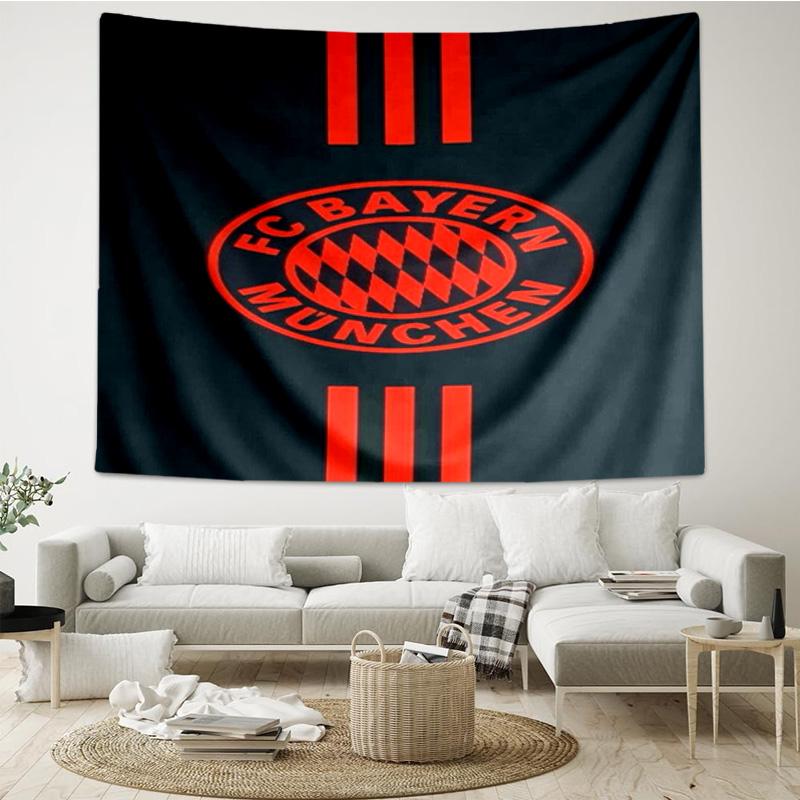 1PC Munich FC Artwork Printed Tapestry Room Decoration Wall Hanging for Living Room Bedroom, dormitory, Birthday and Christmas gifts