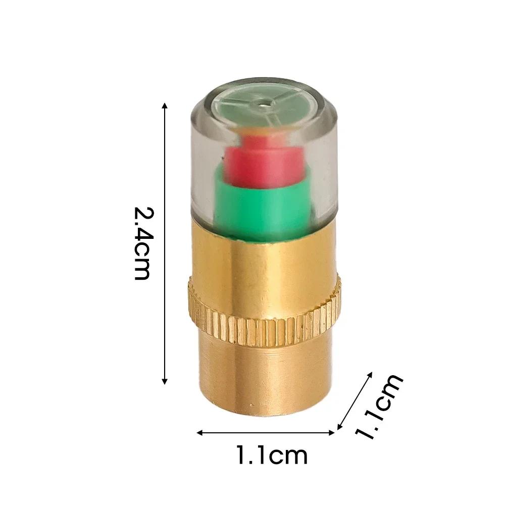 Car Tire Pressure Monitor Sensors Tire Air Alert Cap Cars Trucks Air Pressure Gauge Alert Monitoring Tire Valve Accessories