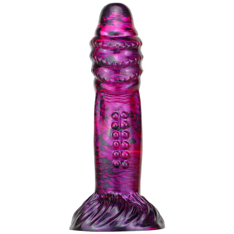 Faucet Color Liquid Silicone Anal Reamer Large Special-shaped Dragon Phallus Anal Masturbation Device Rear Court Sex Toy