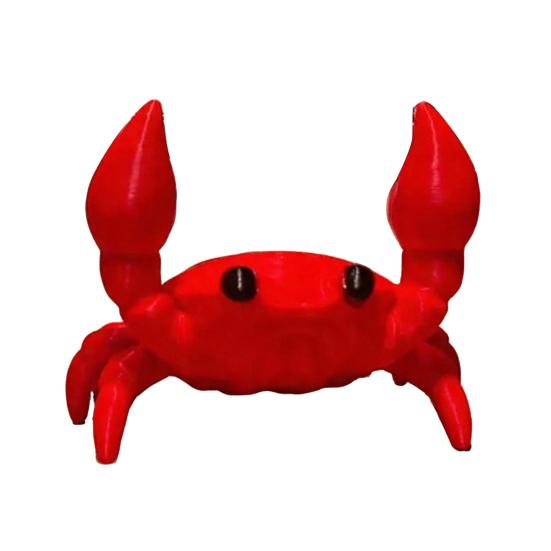 Подставка для ручек в виде краба, милый 3D органайзер для стола для ручек, карандашей, очков, декоративный подарок для детей, взрослых, школьные и офисные принадлежности